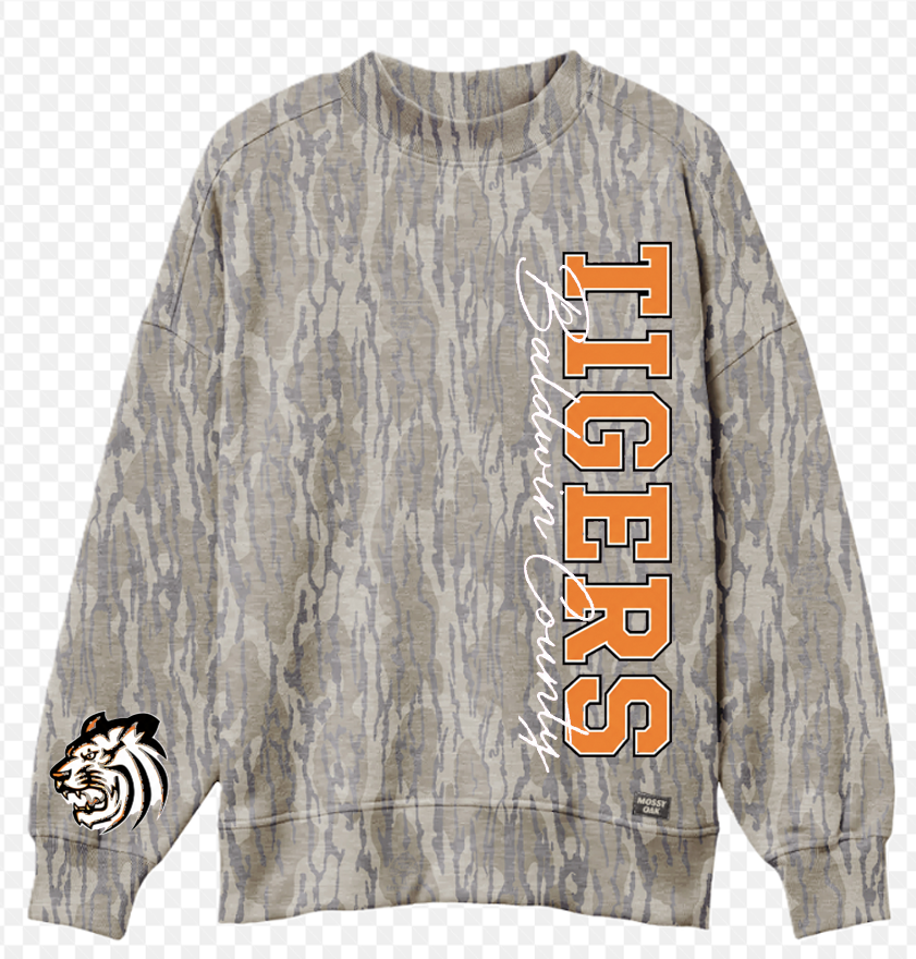 CUSTOMIZED Official Mossy Oak Mock neck - PRE ORDER - arrives end November - early December