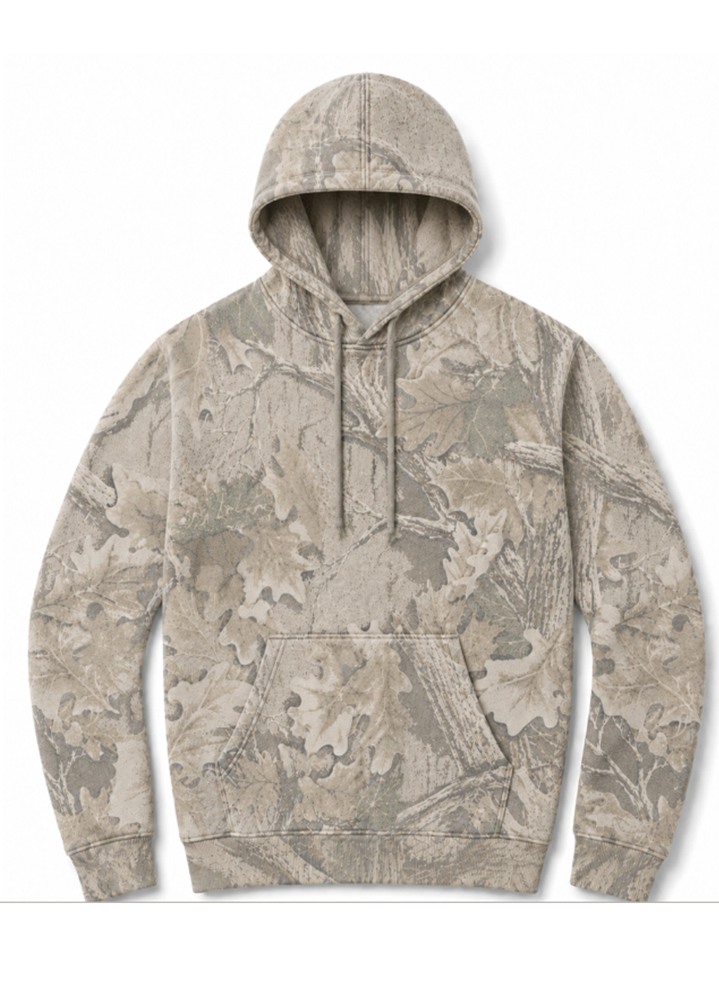 Men's Faded Poly Cotton Hoodie - Blank | Realtree