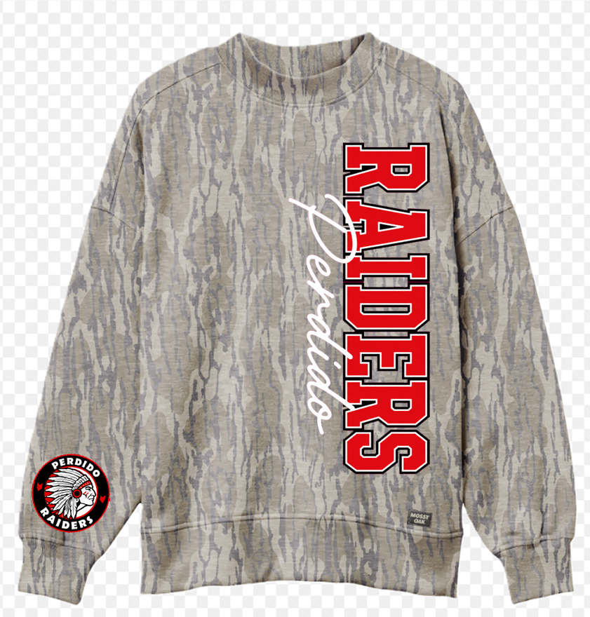 CUSTOMIZED Official Mossy Oak Mock neck - PRE ORDER - arrives end November - early December