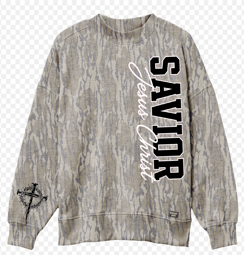 CUSTOMIZED Official Mossy Oak Mock neck - PRE ORDER - arrives end November - early December