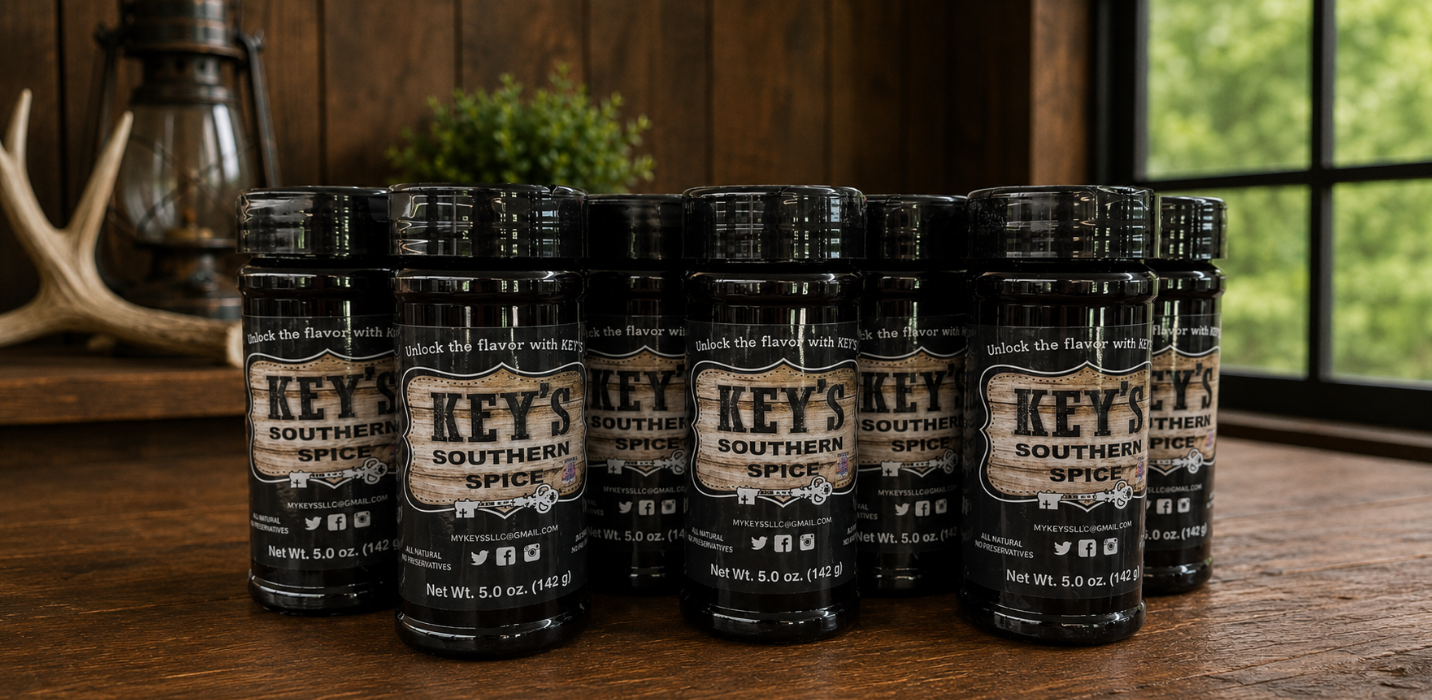 KEY's SOUTHERN SPICE  Buy 2 and get $3 off at checkout