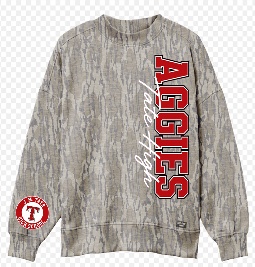 CUSTOMIZED Official Mossy Oak Mock neck - PRE ORDER - arrives end November - early December