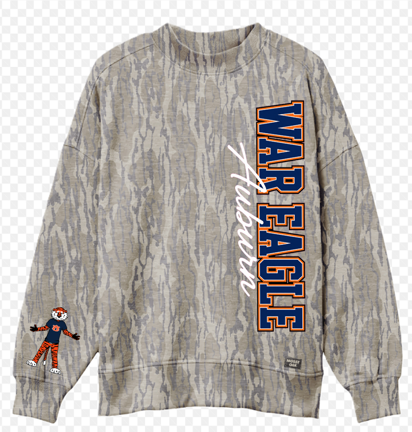 CUSTOMIZED Official Mossy Oak Mock neck - PRE ORDER - arrives end November - early December