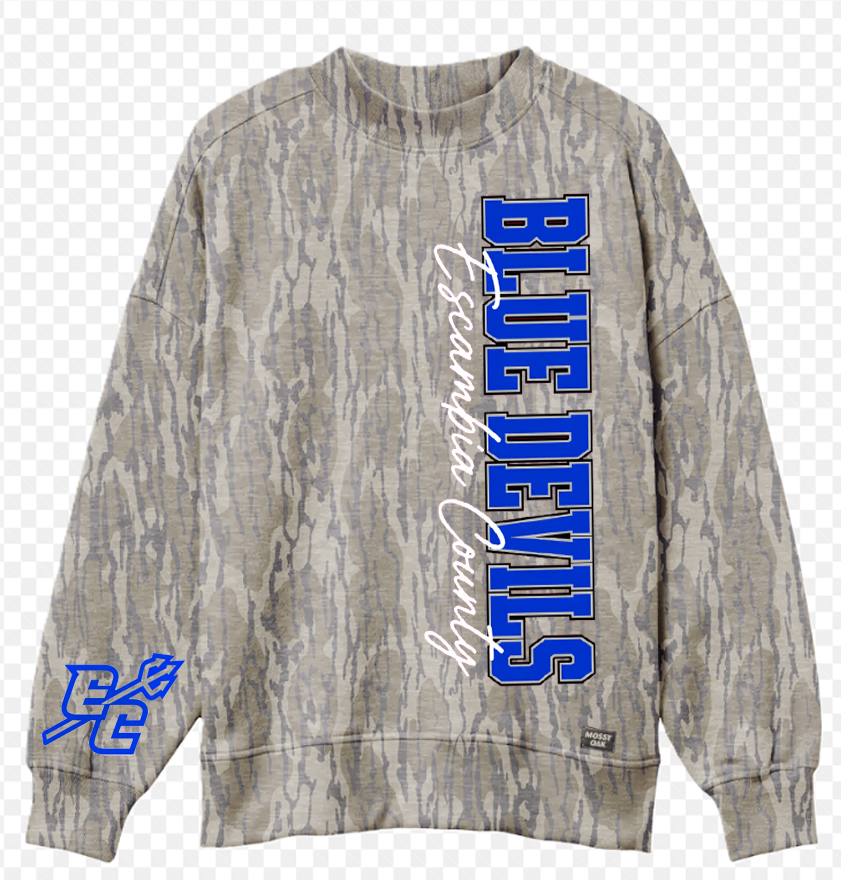 CUSTOMIZED Official Mossy Oak Mock neck - PRE ORDER - arrives end November - early December