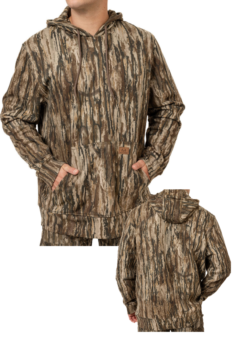 OFFICIAL REALTREE  Men's Classic Cotton Poly Hoodie - Blank