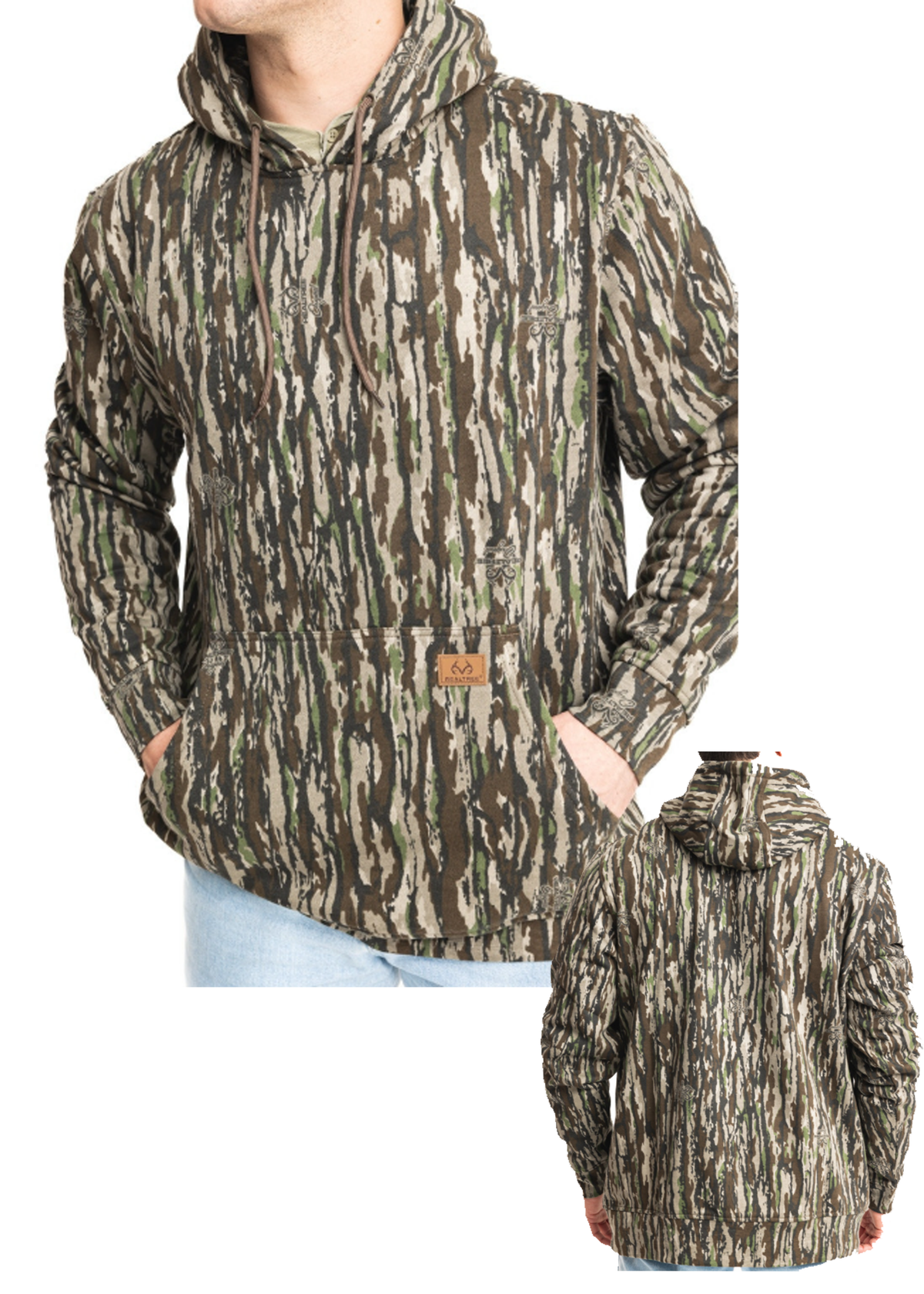 OFFICIAL REALTREE  Men's Classic Cotton Poly Hoodie - Blank